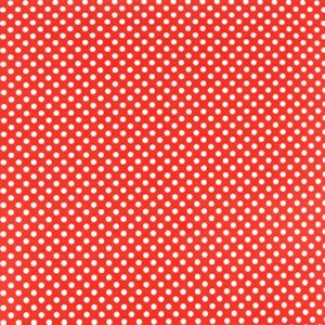 GLOW4U Self Adhesive Vinyl Red Polka Dot Contact Paper Shelf Drawer Liner Cabinets Dresser Furniture Liner Sticker Wall Crafts Decal Film 17.7X78.7 Inches