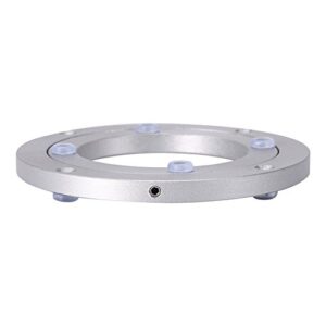 Aluminum Alloy Turntable Bearings Heavy Duty Bearing Table Swivel Plate Hardware Round Rotating Turntable for Restaurant Dining Table Cake Decorations TV Monitor Stand(4 inch)