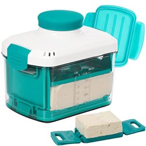 noya adjustable tofu press – vegan tofu presser to speed up removing water from silken, firm, and extra firm tofu in 10-30mins without crack – bpa free