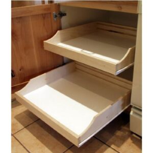 Rolling Shelves Do-It-Yourself Cabinet Pull-outs