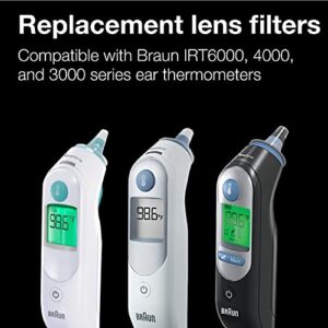 Braun ThermoScan Lens Filters for Ear Thermometer, 40 Count Disposable Thermometer Covers, Works with Braun ThermoScan Thermometers, LF40US01