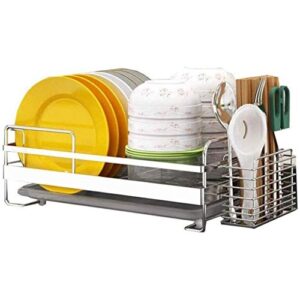 sdgh stainless steel kitchen rack – single layer dish rack placeware storage rack drain rack