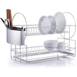 SDGH Stainless Steel Dish Rack - Drain Rack Kitchen Dish Rack Tablewarenb Storage Rack