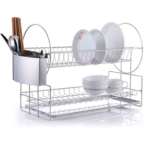 SDGH Stainless Steel Dish Rack - Drain Rack Kitchen Dish Rack Tablewarenb Storage Rack