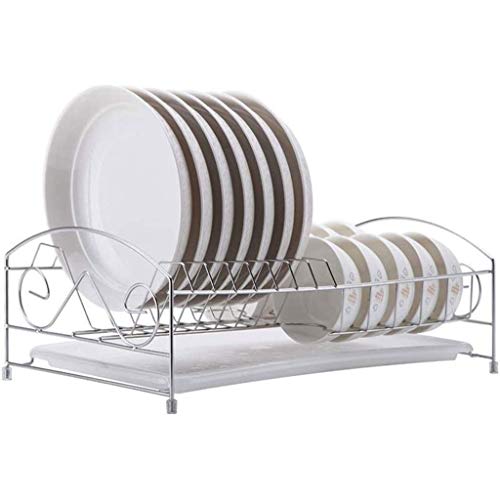 SDGH Stainless Steel Dish Rack - Drain Rack Tableware Dishes Storage Rack Kitchen Rack