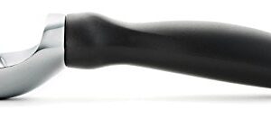 Spring Chef Ice Cream Scoop with Comfortable Handle, Black