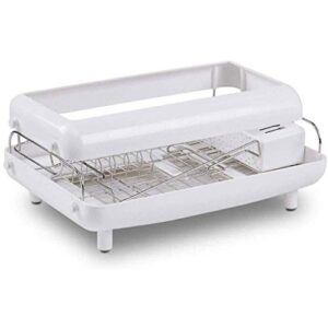 SDGH Double Dish Rack - Kitchen Sink Drain Rack Tableware Dish Rack