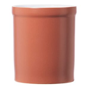oggi ceramic utensil holder, red