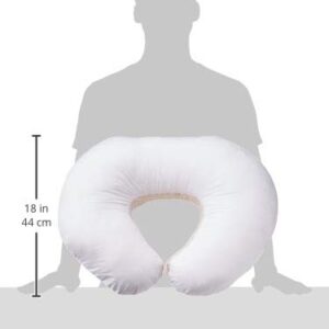 Boppy Nursing Pillow – Bare Naked Breastfeeding and Bottle Feeding, Propping Baby, Tummy Time, Sitting Support Pillow Only