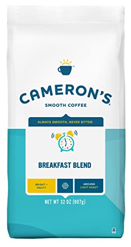 Cameron's Coffee Roasted Ground Coffee Bag, Breakfast Blend, 32 Ounce