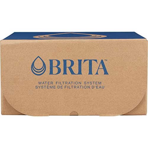 Brita Large Water Filter Pitcher for Tap and Drinking Water with SmartLight Filter Change Indicator + 1 Standard Filter, Lasts 2 Months, 10-Cup Capacity, Black