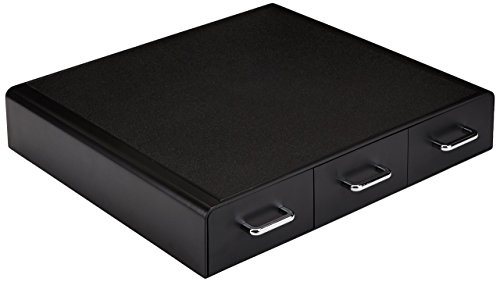 Amazon Basics Coffee Pod Storage Drawer for K-Cup Pods, 36 Pod Capacity, Black