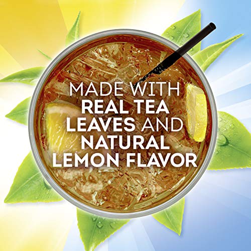 Lipton Iced Tea Mix, Lemon, Makes 28 Quarts (Pack of 2)