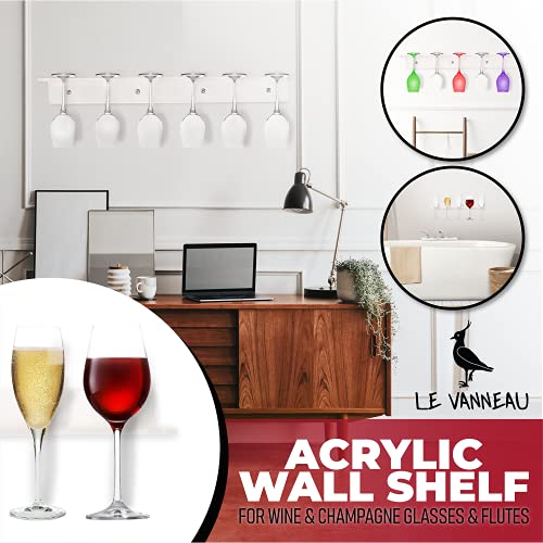 Champagne Wall Holder For Party, Wine Glass Holder Wall Mounted, Wine Glass Rack Wall Mounted, Wall Wine Glass Holder, Champagne Holder Shelf, Acrylic Wine Glass Wall Rack, Champagne Glass Holder.