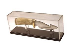rcs plastics single knife display case, 10 inch (50010)
