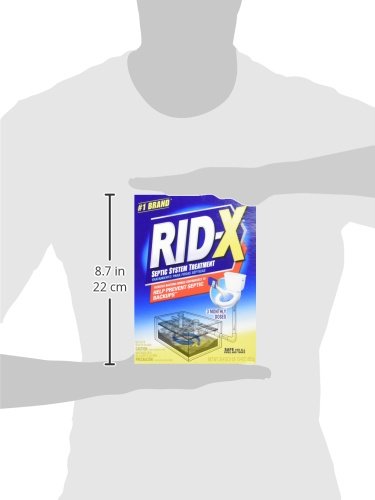 RID-X Septic Treatment, 3 Month Supply Of Powder, 29.4 oz