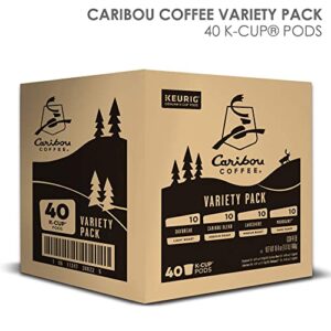 Keurig Caribou Coffee Favorites Variety Pack, Single-Serve Coffee K-Cup Pods Sampler, 40 Count