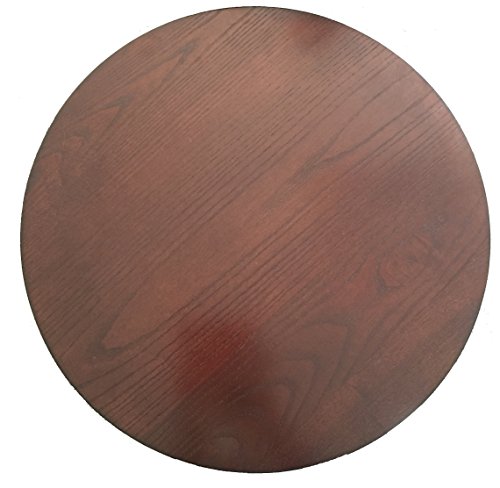 US Pride Furniture Wood Lazy Susan, 21", Cherry