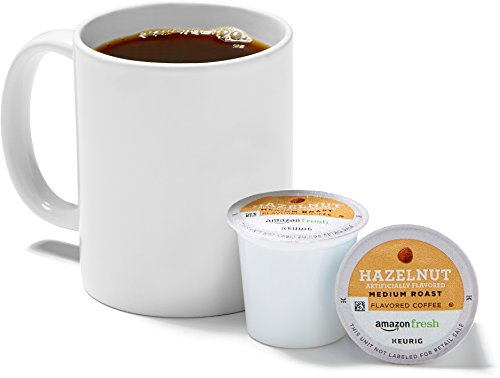 AmazonFresh 80 Ct. K-Cups, Hazelnut Flavored Medium Roast, Keurig K-Cup Brewer Compatible