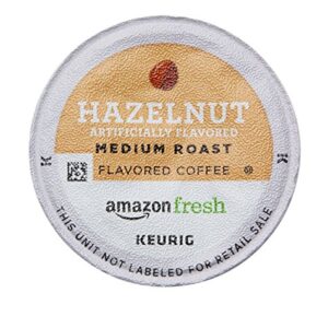 AmazonFresh 80 Ct. K-Cups, Hazelnut Flavored Medium Roast, Keurig K-Cup Brewer Compatible