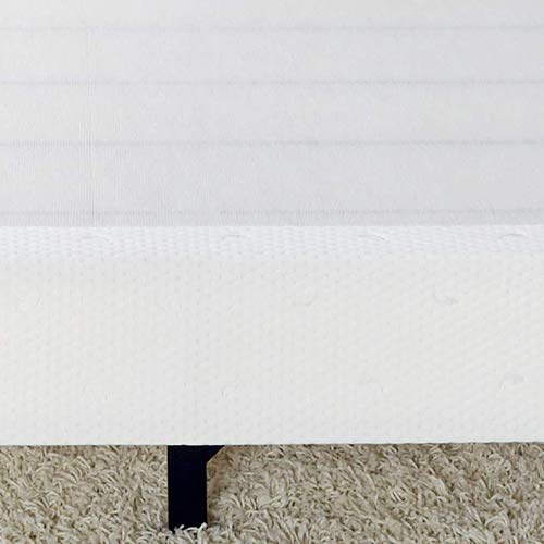 Amazon Basics Smart Box Spring Bed Base, 7-Inch Mattress Foundation - Queen Size, Tool-Free Easy Assembly