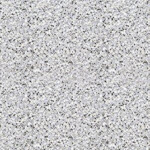 magic cover – 05-5164-06 premium self adhesive vinyl shelf and drawer liner, 18″ x 15′, granite silver