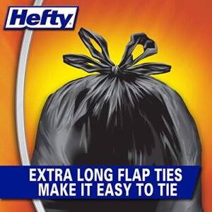 Hefty Load & Carry Heavy Duty Contractor Large Trash Bags, 42 Gallon, 26 Count