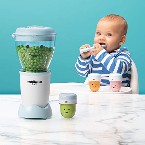 NutriBullet NBY-50100 Baby Complete Food-Making System, 32-Oz, Blue