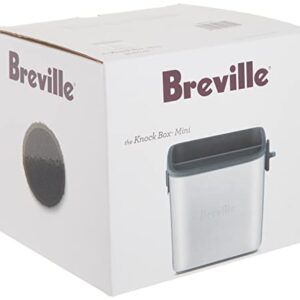 Breville Knock Box Mini, Stainless Steel, BES001XL