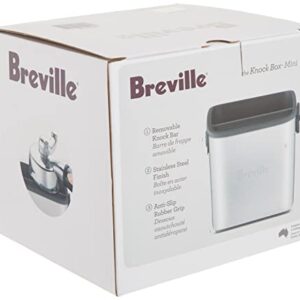 Breville Knock Box Mini, Stainless Steel, BES001XL