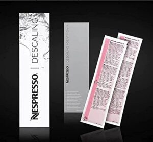 nespresso descaling kit includes 2 units new version,new