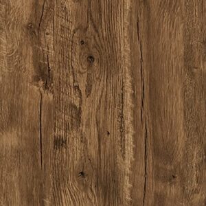 caltero wood contact paper 15.7’’ x 118’’ peel and stick wood wallpaper wood grain contact paper brown wood wallpaper distressed wood wall paper vinyl for kitchen countertop cabinet liner furniture