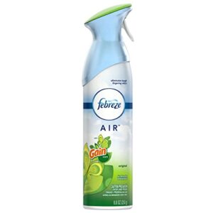 Febreze Air Freshener and Odor Eliminator Spray, Gain Original Scent, 8.8 Oz (Pack of 6)