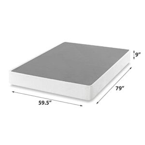 ZINUS 9 Inch Metal Smart Box Spring / Mattress Foundation / Strong Metal Frame / Easy Assembly, Queen
