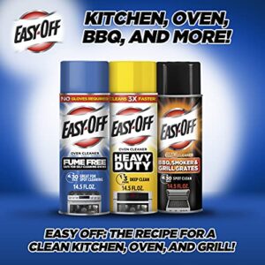 Easy-Off Fume Free Oven Cleaner Spray, Lemon, 24oz, Removes Grease