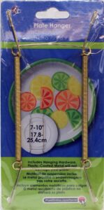 plaid plate hanger (7 by 10-inch), 98012