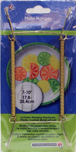 Plaid Plate Hanger (7 by 10-Inch), 98012