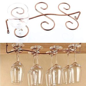 red wine cabinet – 1pc 6 8 wine glass rack stemware hanging under cabinet holder bar screws – copper free steel short carlisle under rubbed large commercial stainless glass stemware bronze in
