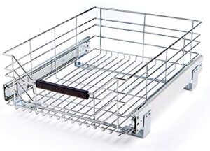 sp product steel shelf pull out storage drawer for cabinet organizer