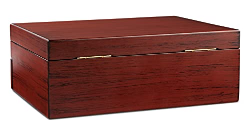 Royalty Art Fine Silverware Storage Box with Pull Out Drawer, 15” x 11”, Large Kitchen Counter Organizer for Flatware and Utensils, Decorative Home Decor (Medium)