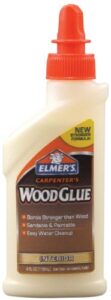 elmer’s products e7000 carpenters wood glue, 4 fl oz, yellow, 4 fl oz
