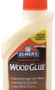 Elmer's Products E7000 Carpenters Wood Glue, 4 Fl oz, Yellow, 4 Fl oz