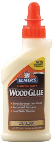 Elmer's Products E7000 Carpenters Wood Glue, 4 Fl oz, Yellow, 4 Fl oz