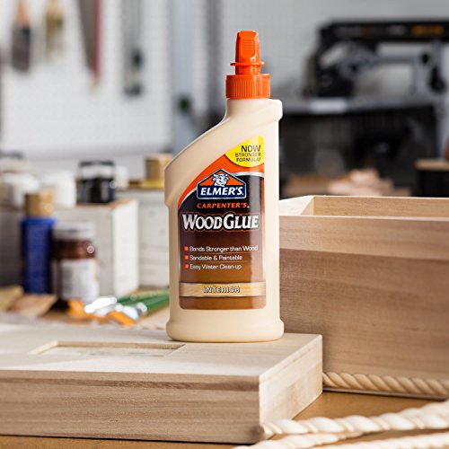 Elmer's Products E7000 Carpenters Wood Glue, 4 Fl oz, Yellow, 4 Fl oz