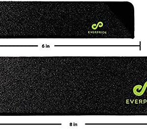 EVERPRIDE 6 Inch & 8 Inch Chef Knife Guard Set (2-Piece Set) Universal Blade Edge Cover Sheaths for Chef and Kitchen Knives – Durable, BPA-Free, Felt Lined, Sturdy ABS Plastic – Knives Not Included