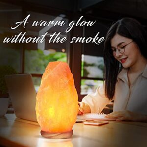 Himalayan Glow Salt Lamp with Dimmer Switch 5-7 lbs