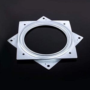 6 inch square metal rotating turntable TV table turntable bearing turntable.