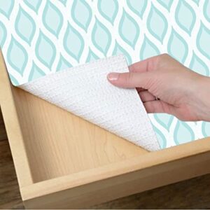 24 Sheets Non Slip Drawer Liners Cotton Scent Paper Shelf Cover Decor 18'' X 24'', Blue, Variable