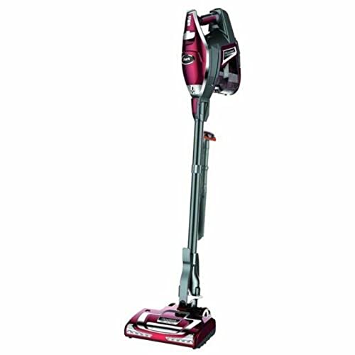 Shark HV322 Rocket Deluxe Pro Corded Stick Vacuum with LED Headlights, XL Dust Cup, Lightweight, Perfect for Pet Hair Pickup, Converts to a Hand Vacuum, with Pet Attachments, Bordeaux/Silver