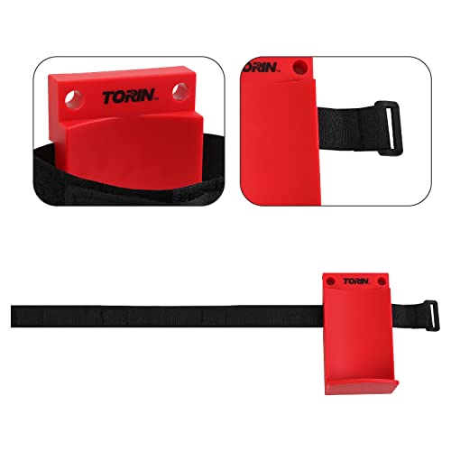 Torin AMTO100TR Tool Storage Organizer: Magnetic Can/Container Holder with Adjustable Strap